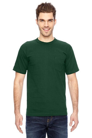 Bayside 7100 - USA-Made Short Sleeve T-Shirt with a Pocket
