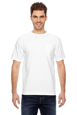 Bayside 7100 - USA-Made Short Sleeve T-Shirt with a Pocket
