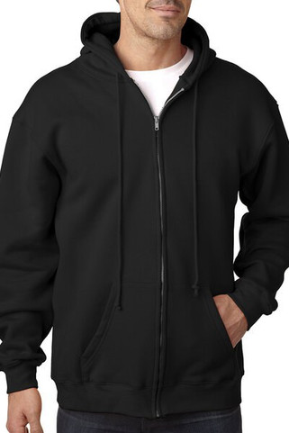 Bayside 900 - USA-Made Full-Zip Hooded Sweatshirt