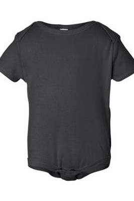 Bella+Canvas 100 - Infant Baby Rib Short Sleeve Creeper