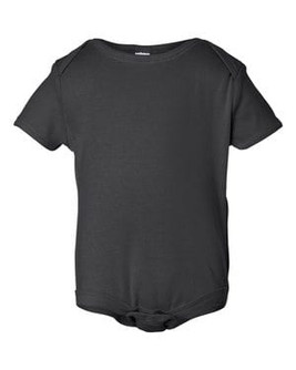 Bella+Canvas 100 - Infant Baby Rib Short Sleeve Creeper