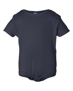 Bella+Canvas 100 - Infant Baby Rib Short Sleeve Creeper