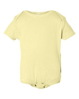 Bella+Canvas 100 - Infant Baby Rib Short Sleeve Creeper