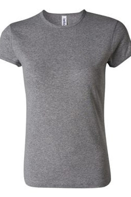 Bella+Canvas 1001 - Ladies' Baby Rib Short Sleeve T-Shirt