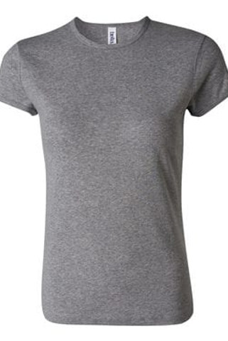 Bella+Canvas 1001 - Ladies Baby Rib Short Sleeve T-Shirt