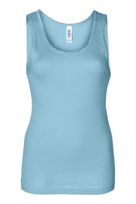 Bella+Canvas 1080 - Women's Slim Fit Ribbed Cotton Tank Top