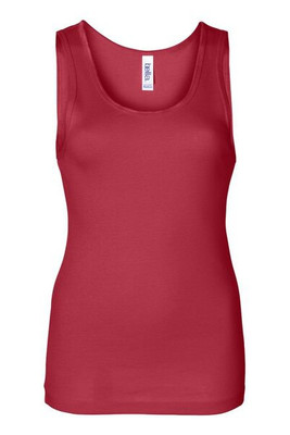 Bella+Canvas 1080 - Women's Slim Fit Ribbed Cotton Tank Top