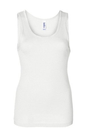 Bella+Canvas 1080 - Womens Slim Fit Ribbed Cotton Tank Top