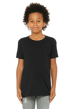 Bella+Canvas 3001Y - Youth Short Sleeve Crewneck Jersey T-Shirt