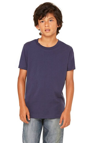Bella+Canvas 3001Y - Youth Short Sleeve Crewneck Jersey T-Shirt