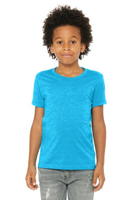 Bella+Canvas 3001Y - Remera para niños manga corta de cuello redondo Jersey