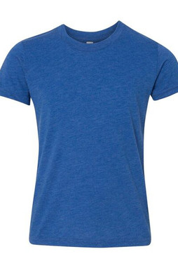 Bella+Canvas 3001Y - Remera para niños manga corta de cuello redondo Jersey 