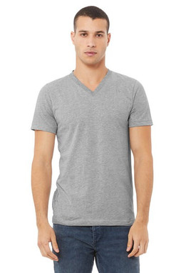Bella+Canvas 3005 - Remera Unisex jersey con cuello en V de manga corta