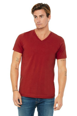 Bella+Canvas 3005 - Remera Unisex jersey con cuello en V de manga corta