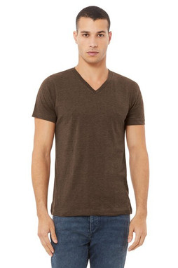 Bella+Canvas 3005 - Remera Unisex jersey con cuello en V de manga corta