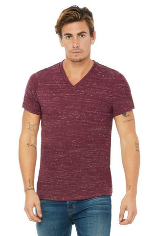 Bella+Canvas 3005 - Remera Unisex jersey con cuello en V de manga corta