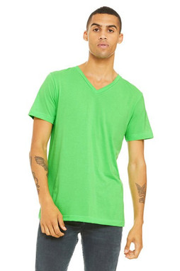 Bella+Canvas 3005 - Remera Unisex jersey con cuello en V de manga corta