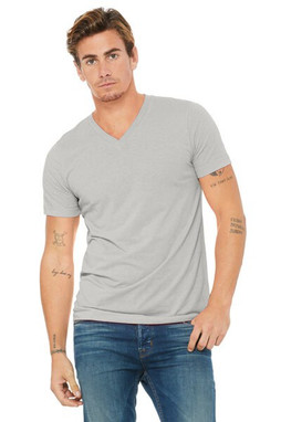 Bella+Canvas 3005 - Remera Unisex jersey con cuello en V de manga corta