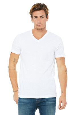 Bella+Canvas 3005 - Remera Unisex jersey con cuello en V de manga corta