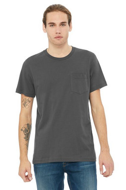 Bella+Canvas 3021 - Remera Jersey con bolsillo