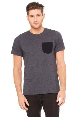 Bella+Canvas 3021 - Remera Jersey con bolsillo