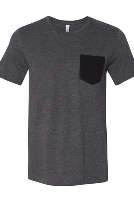 Bella+Canvas 3021 - Remera Jersey con bolsillo