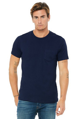 Bella+Canvas 3021 - Remera Jersey con bolsillo