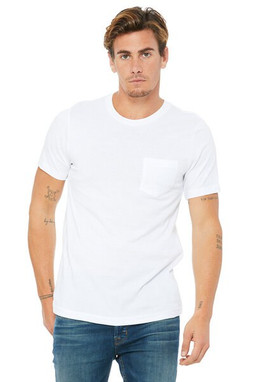 Bella+Canvas 3021 - Remera Jersey con bolsillo