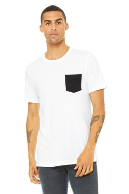 Bella+Canvas 3021 - Remera Jersey con bolsillo