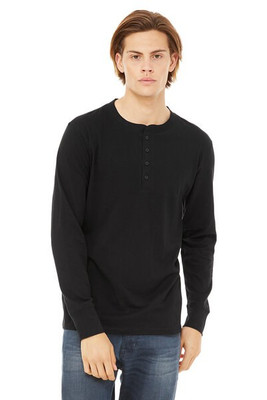 Bella+Canvas 3150 - Long Sleeve Jersey Henley
