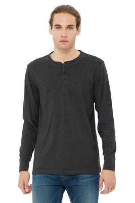 Bella+Canvas 3150 - Long Sleeve Jersey Henley