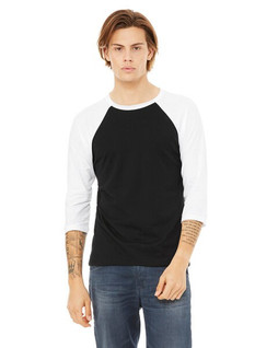 Bella+Canvas 3200 - Unisex Three-Quarter Sleeve Baseball Raglan