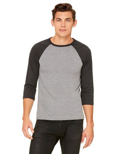 Bella+Canvas 3200 - Unisex Three-Quarter Sleeve Baseball Raglan