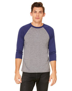 Bella+Canvas 3200 - Unisex Three-Quarter Sleeve Baseball Raglan