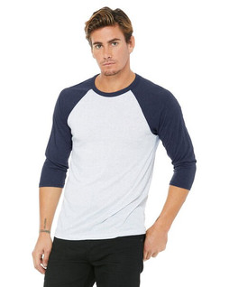 Bella+Canvas 3200 - Unisex Three-Quarter Sleeve Baseball Raglan
