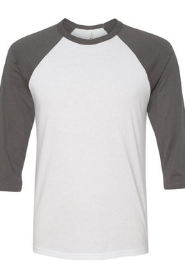 Bella+Canvas 3200 - Unisex Three-Quarter Sleeve Baseball Raglan