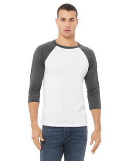 Bella+Canvas 3200 - Unisex Three-Quarter Sleeve Baseball Raglan