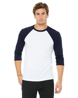 Bella+Canvas 3200 - Unisex Three-Quarter Sleeve Baseball Raglan
