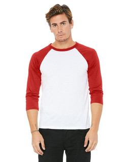 Bella+Canvas 3200 - Unisex Three-Quarter Sleeve Baseball Raglan