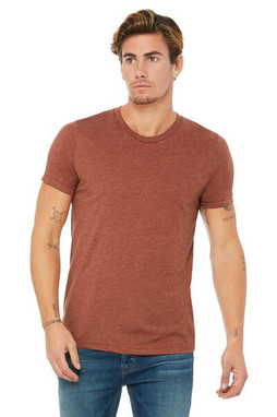 Bella+Canvas 3413 - Remera Unisex de tres materiales manga corta