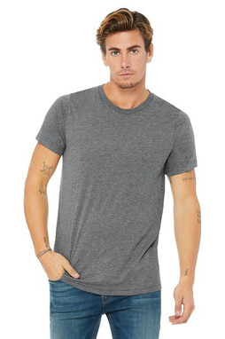 Bella+Canvas 3413 - Remera Unisex de tres materiales manga corta