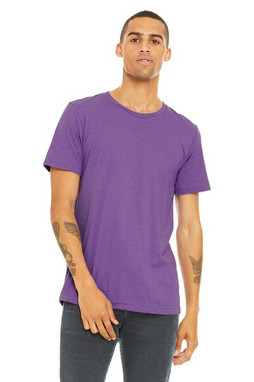 Bella+Canvas 3413 - Remera Unisex de tres materiales manga corta
