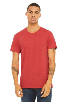 Bella+Canvas 3413 - Remera Unisex de tres materiales manga corta