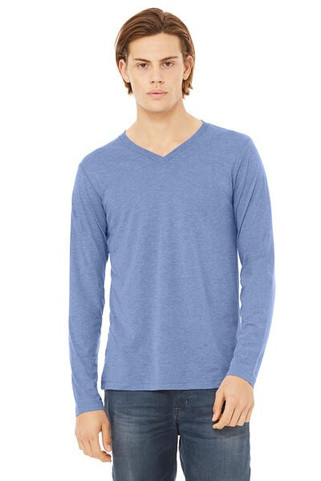 Bella+Canvas 3425 - Long Sleeve V-Neck T-Shirt