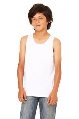 Bella+Canvas 3480Y - Musculosa jersey para jóvenes