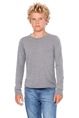 Bella+Canvas 3501Y - Youth Jersey Long Sleeve T-Shirt