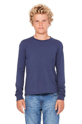 Bella+Canvas 3501Y - Youth Jersey Long Sleeve T-Shirt