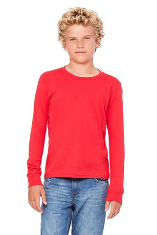 Bella+Canvas 3501Y - Youth Jersey Long Sleeve T-Shirt