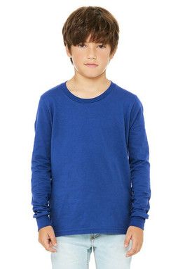 Bella+Canvas 3501Y - Youth Jersey Long Sleeve T-Shirt