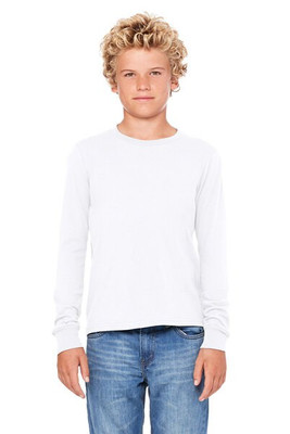 Bella+Canvas 3501Y - Youth Jersey Long Sleeve T-Shirt